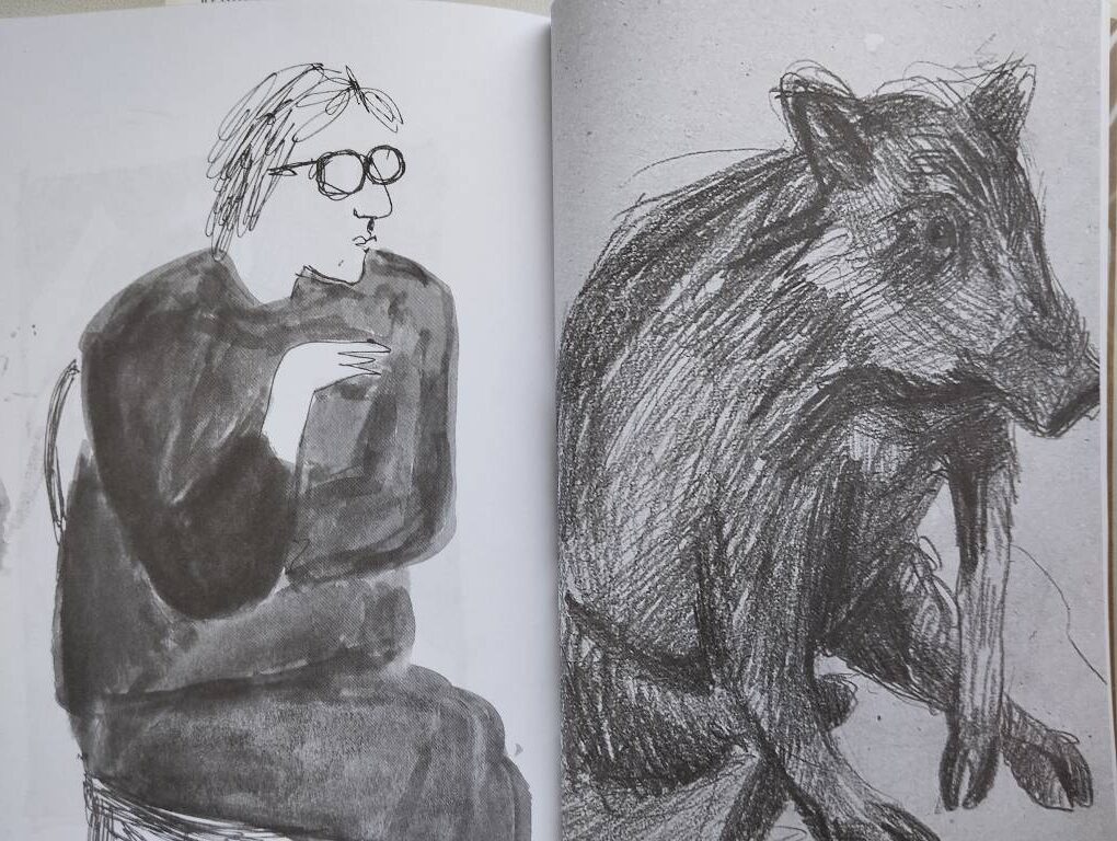 Рисунки студентов во время лекций