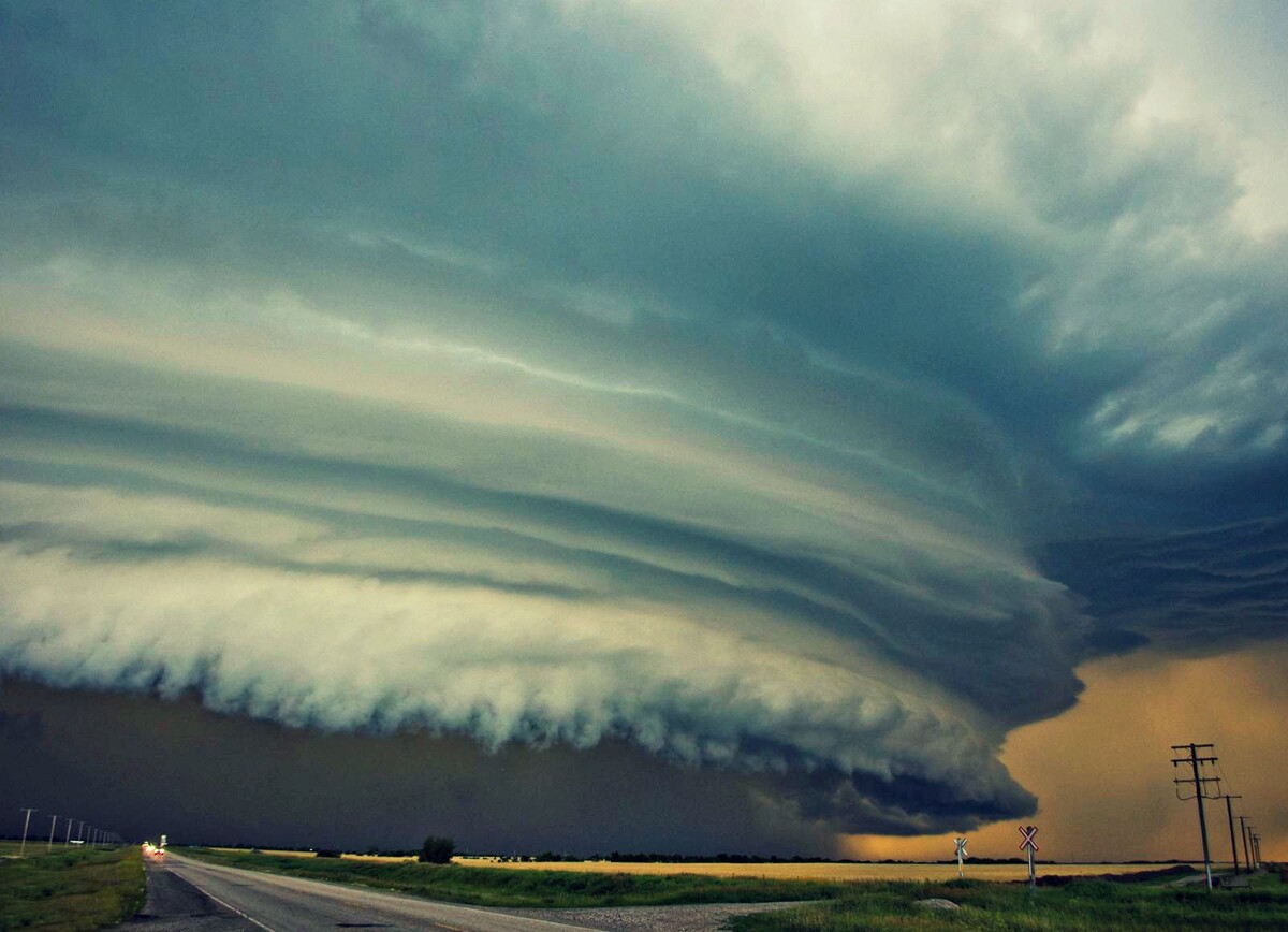 Вид с земли