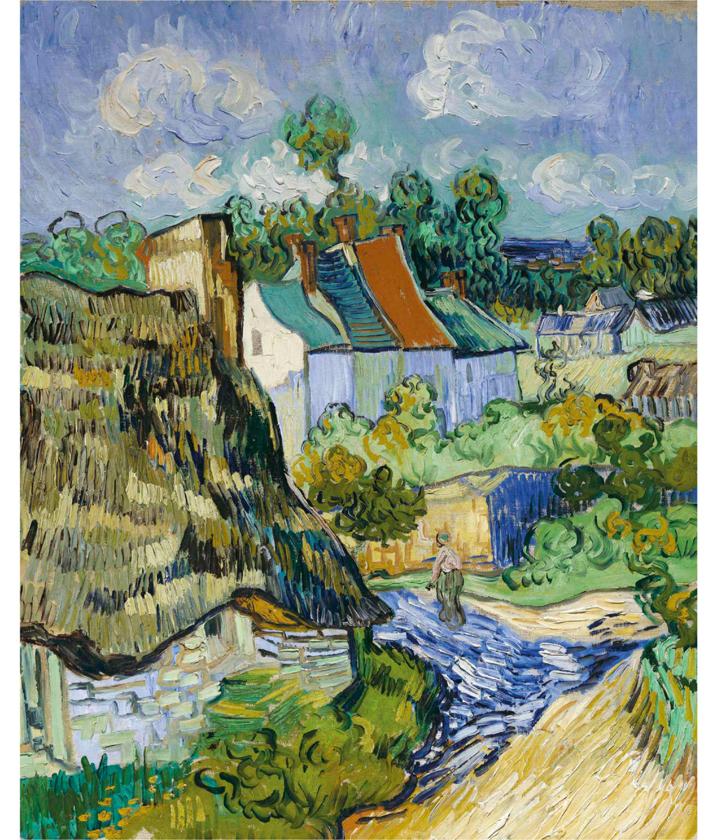 Ван Гог. "Дома в Овере". 1890 год. 
