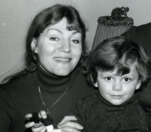 1979 г. Варшава. С любимым сыном