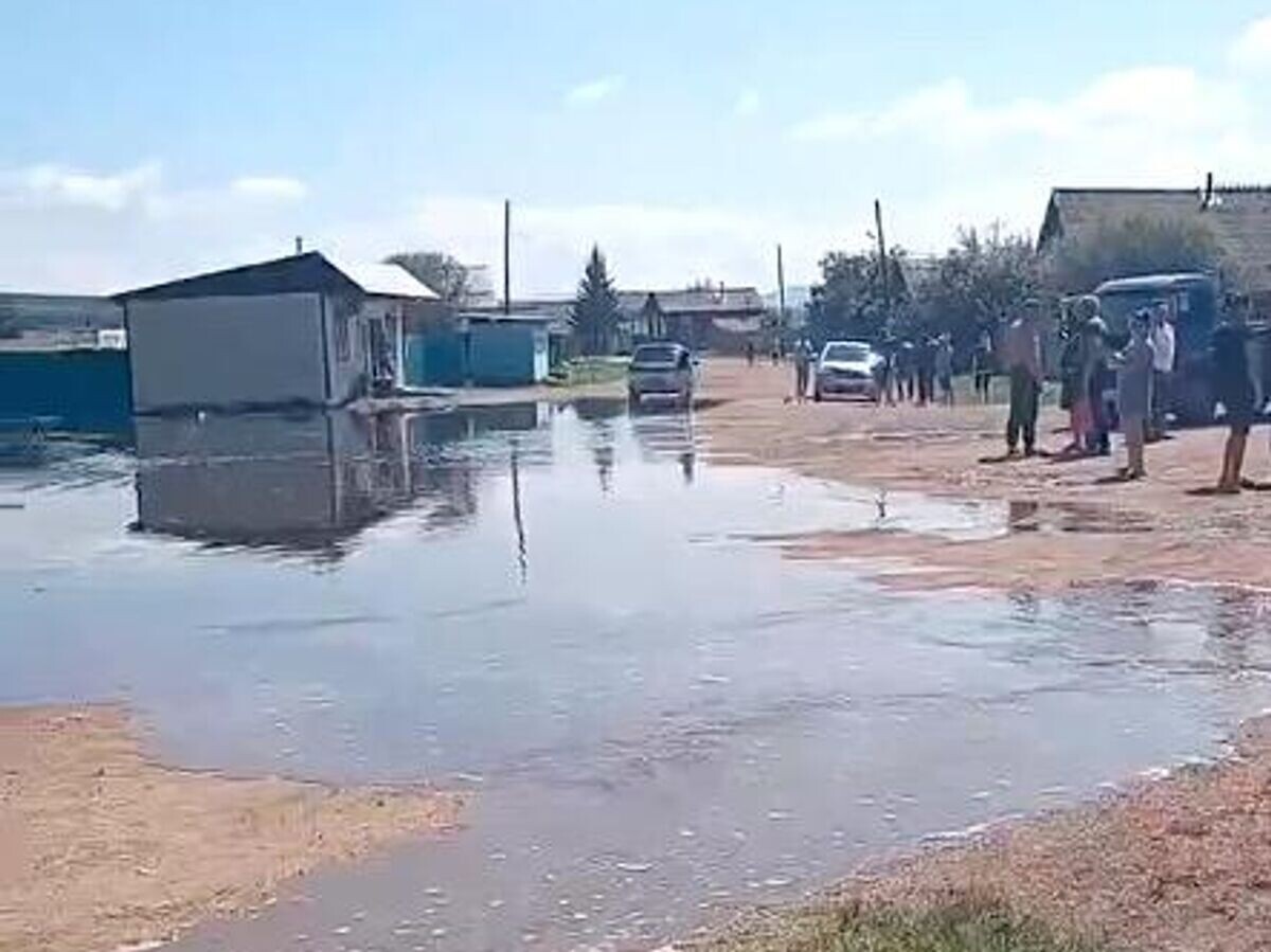    Последствия паводка в селе Куготы в Мухоршибирском районе Бурятии© Мухоршибирский район/ВКонтакте