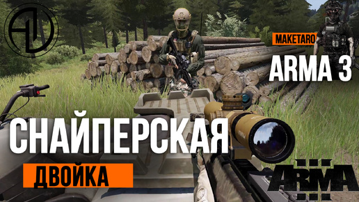 Снайперкая двойка. Arma 3