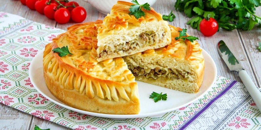 Пирог из капусты