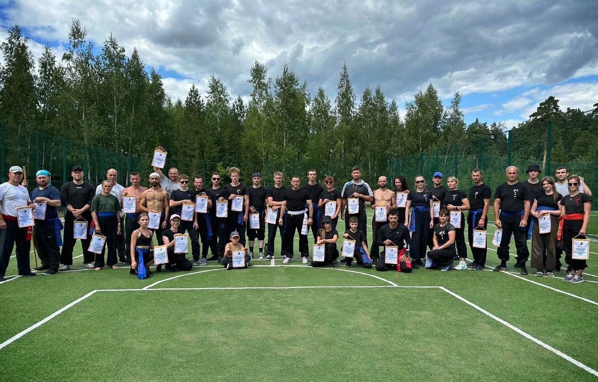 Фото со Всероссийских сборов по кунг-фу Хонг За Куен 