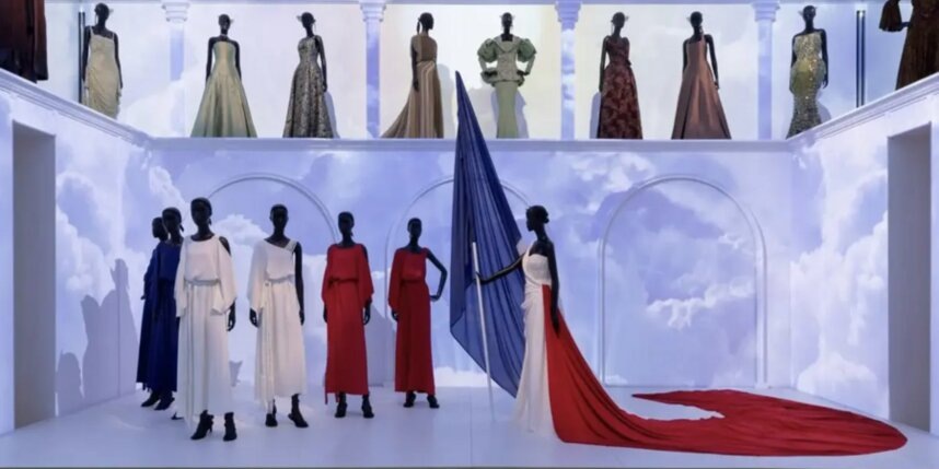    На создание сверкающего платья Селин Дион ушло более 1000 часов работы. Dior