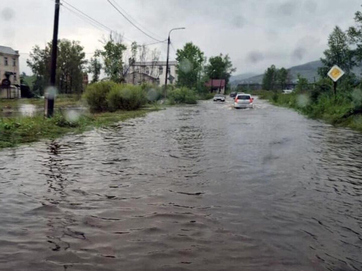    Последствия паводка в Бурятии© Пресс-служба губернатора Забайкальского края