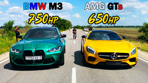 BMW M3 G80 vs Mercedes AMG GTs vs GSX-R 750. OCTAVIA A7 1.8T SATGE 3 vs Девушка на MINI Cooper 2.0T