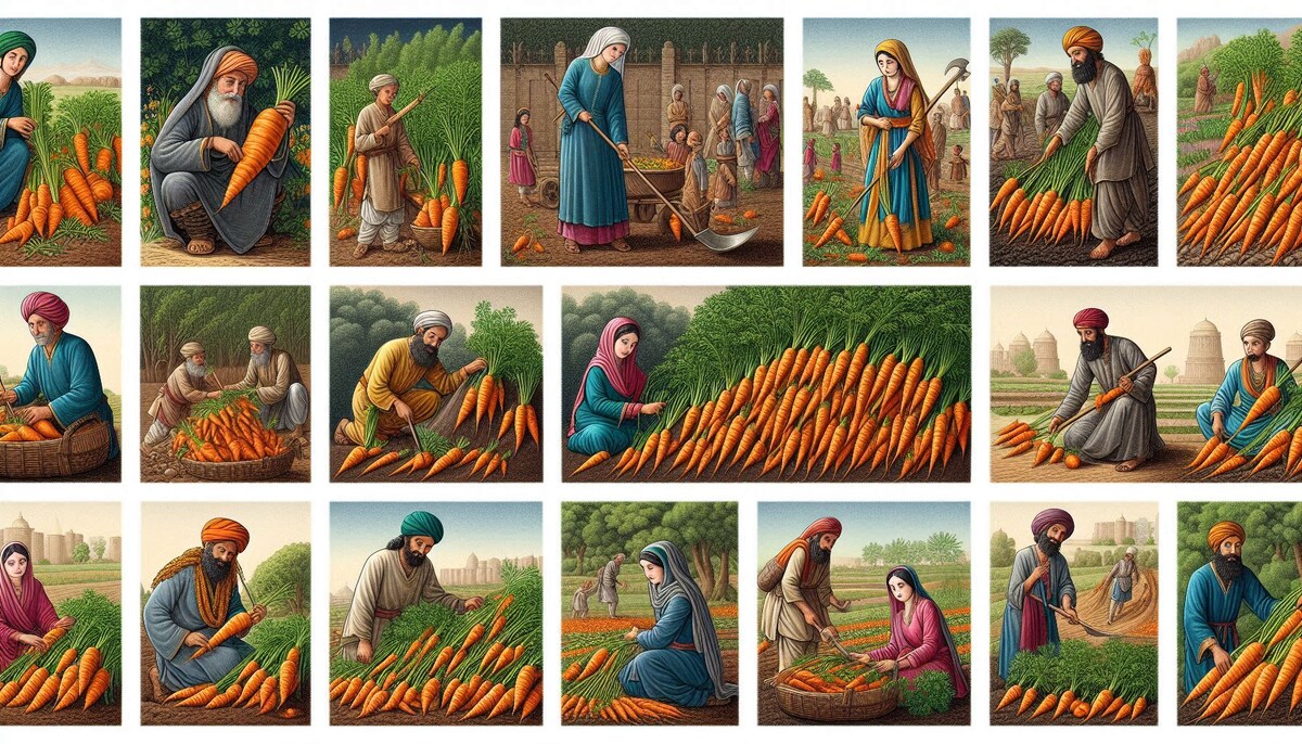 История моркови