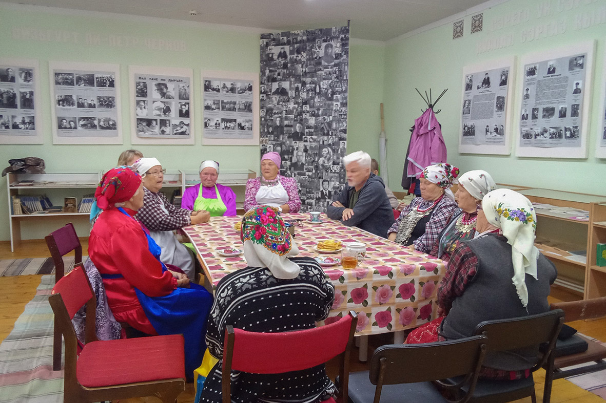 Встреча и запись в музейной комнате деревни Дятлево