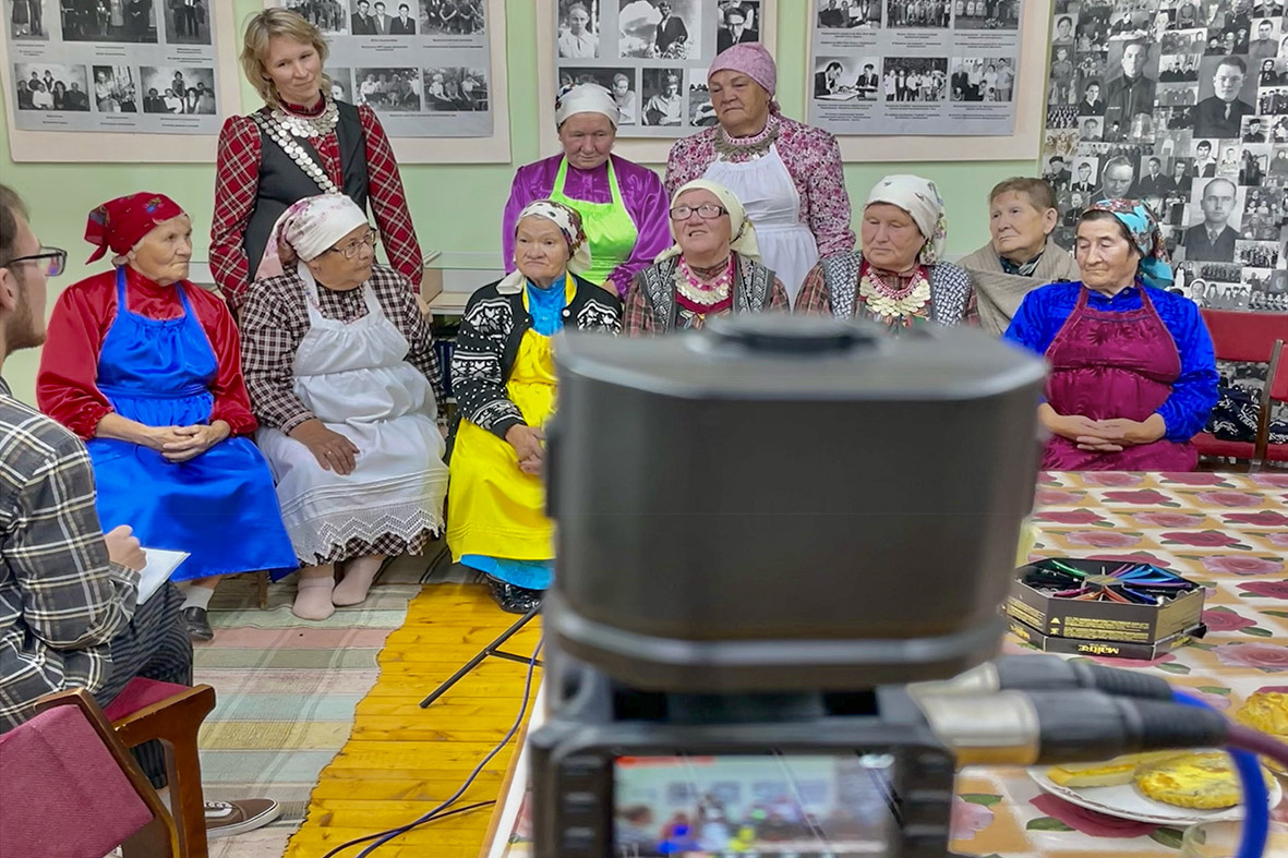 Встреча и запись в музейной комнате деревни Дятлево