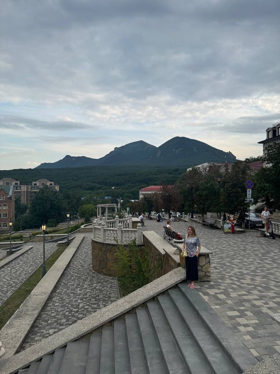 Подъем в Курортный парк