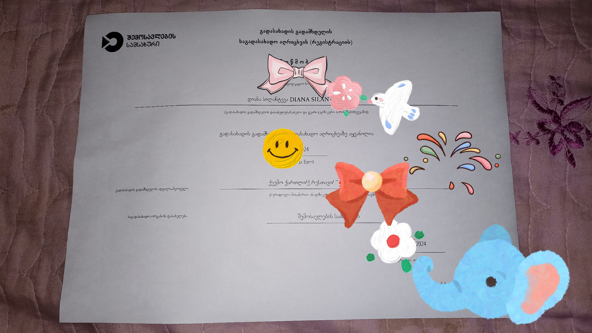 Идентификационный номер налогоплательщика в Грузии 