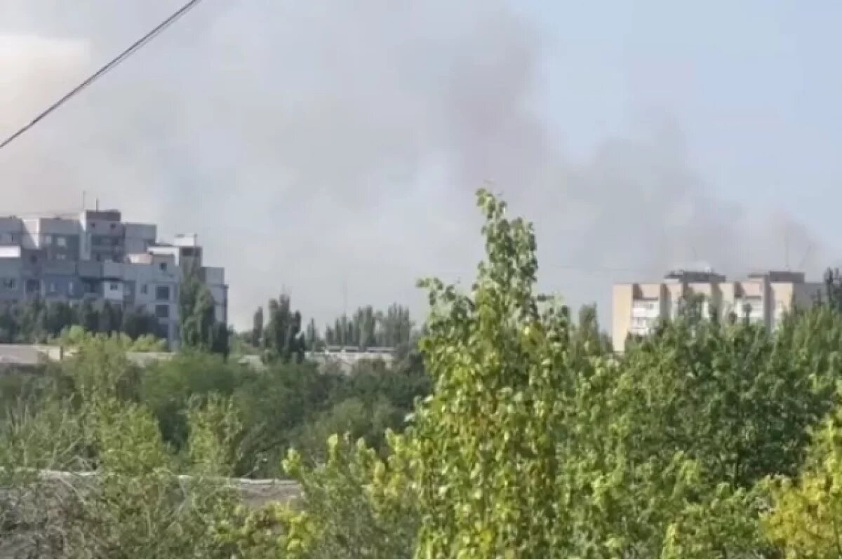    В Луганске начались очаговые возгорания после обстрела со стороны ВСУ