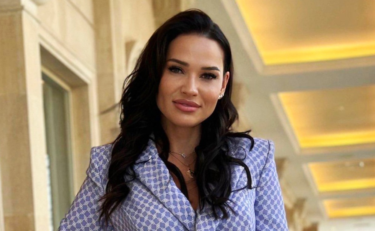 на фото Екатерина Леви, избранница Сергея Бурунова