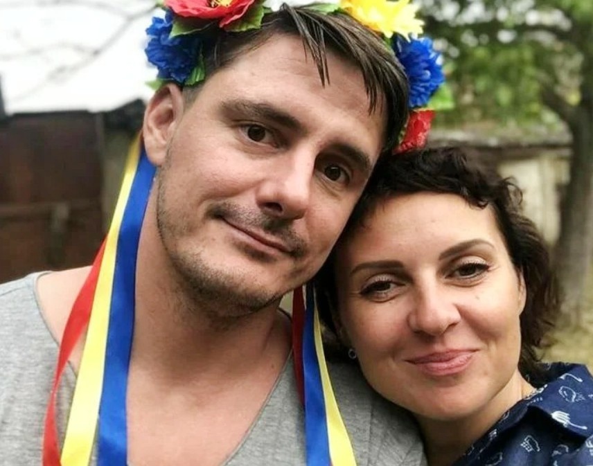 на фото Дмитрий Паламарчук и Инна Анциферова