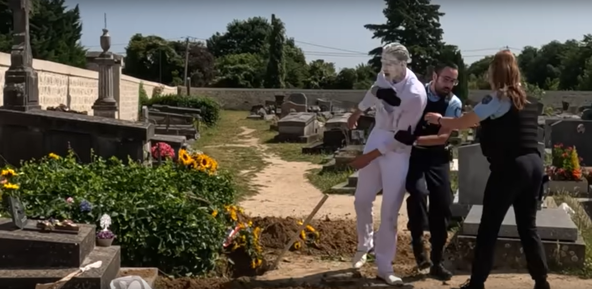 Кадр из видео Алексея Кузьмича