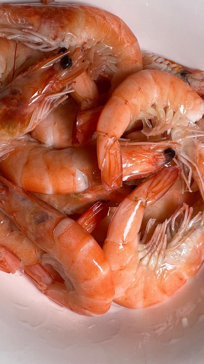 Королевские креветки. Кстати очень неплохие и недорогие продаются на развес в сетях Ашан и Лента
