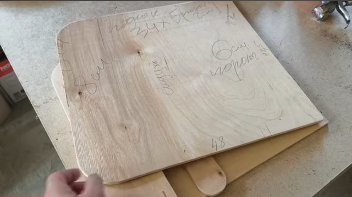 Планировали 480*425 в итоге сделали 450*425