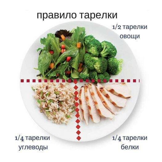 Принцип правильной тарелки