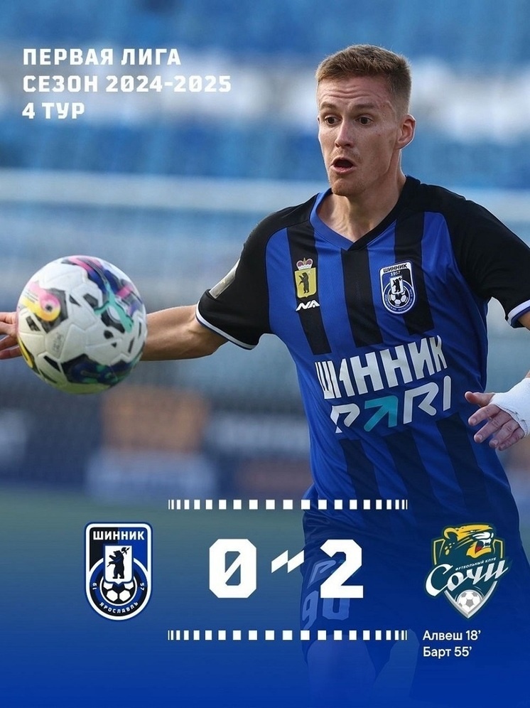    ФОТО ФК «Шинник» Ярославль