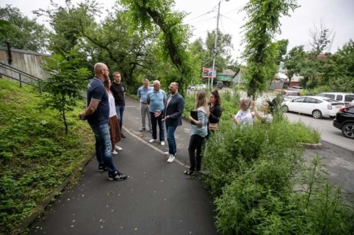   На улице Пихтовой во Владивостоке появится новая удобная парковка