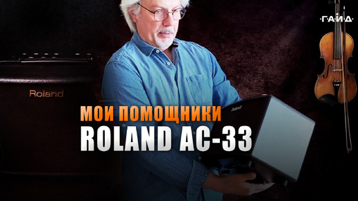 МОИ ПОМОЩНИКИ. ROLAND AC-33