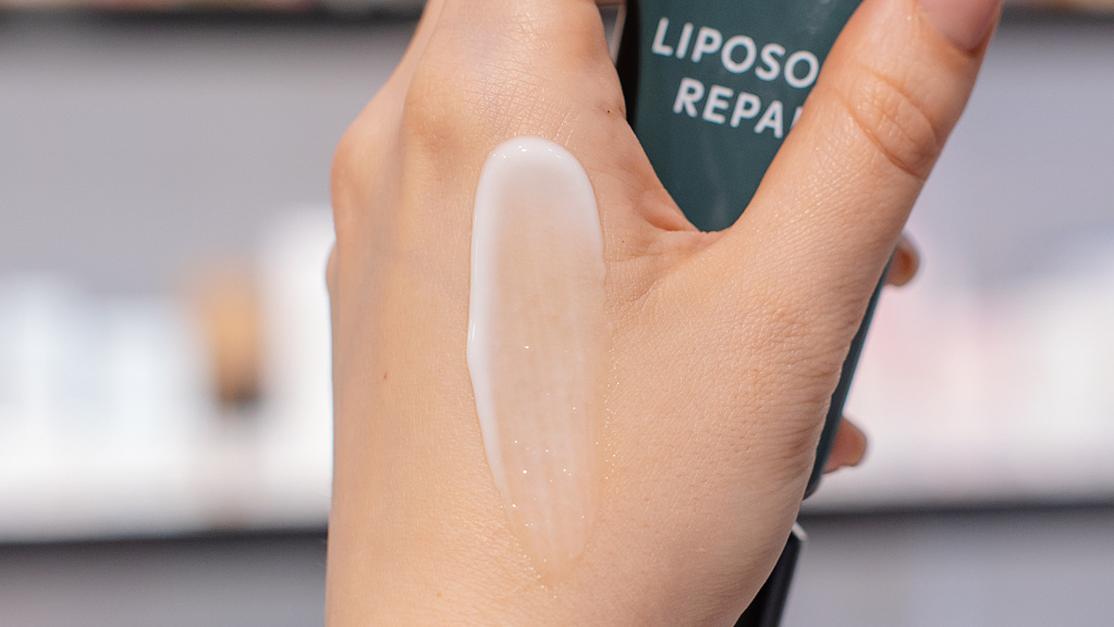 Текстура восстанавливающего крема