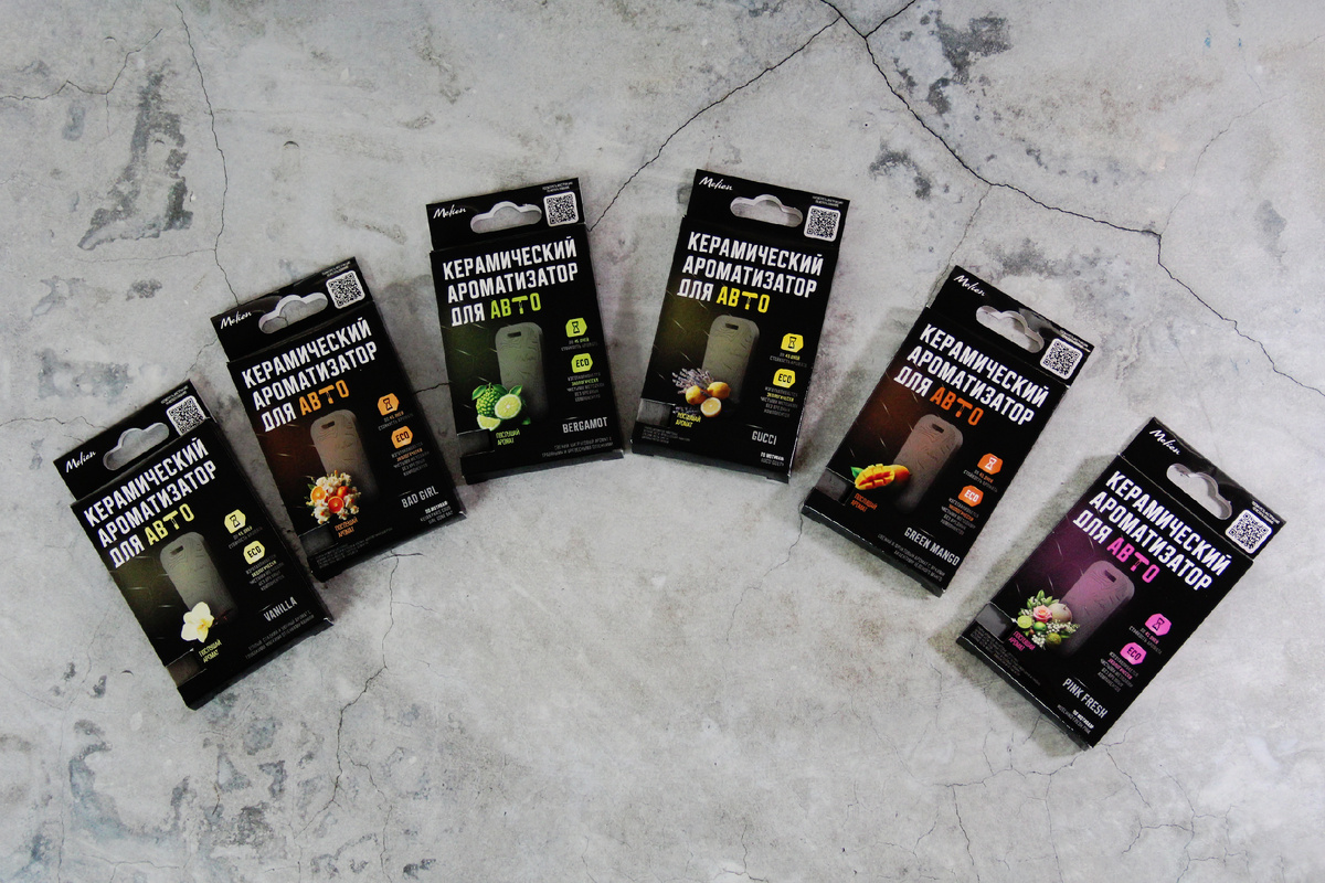 Керамические ароматизаторы для авто от Melien