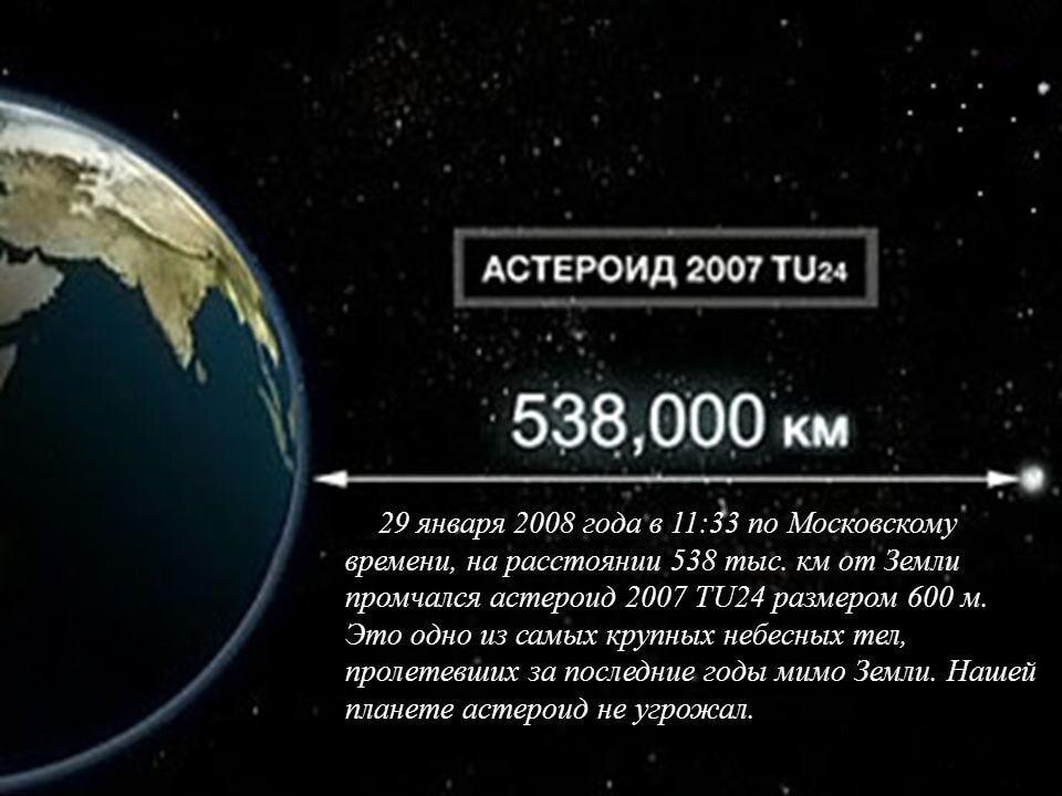 Астероид 2007 TU24.
