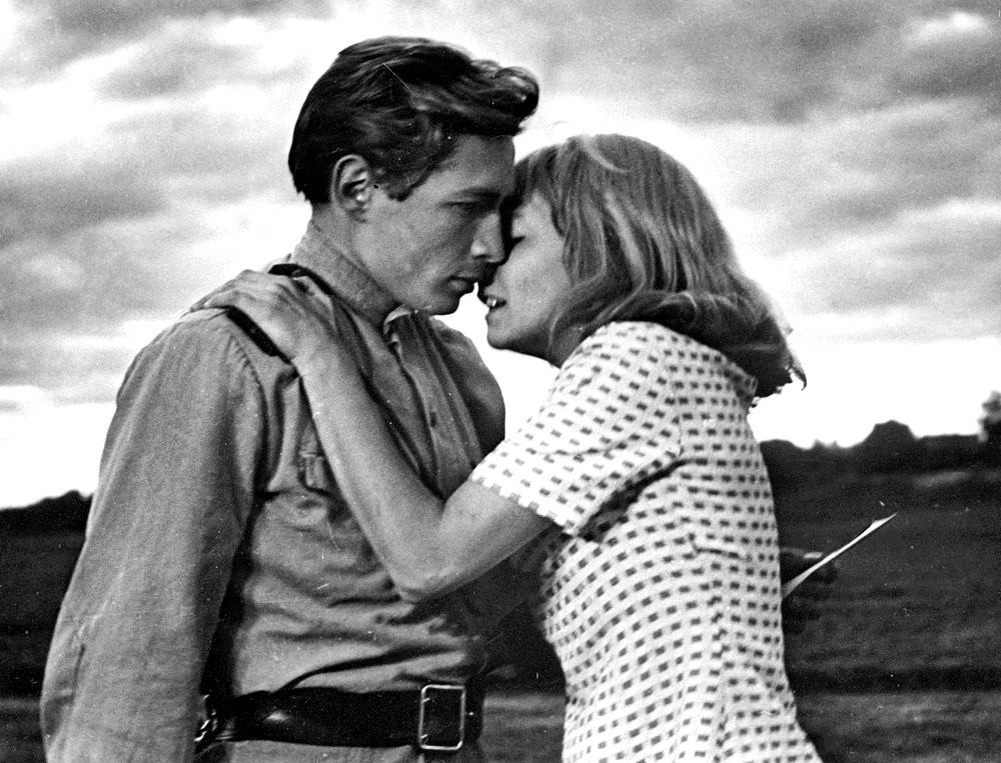 Юрий Каморный и Пола Ракса в фильме "Зося", 1966 год