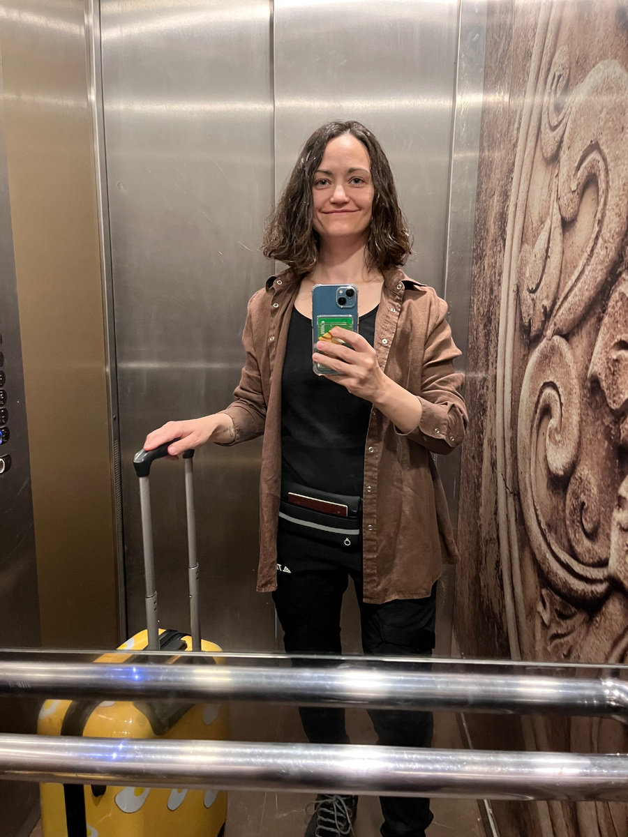 Все вещи уместились в чемодан размера S, который я взяла в ручную кладь Аэрофлота.