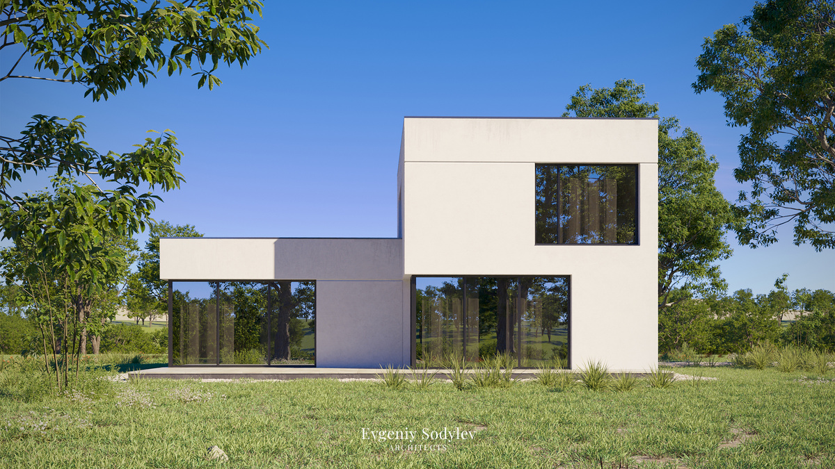 Modern house - Evgeniy Sodylev Architects