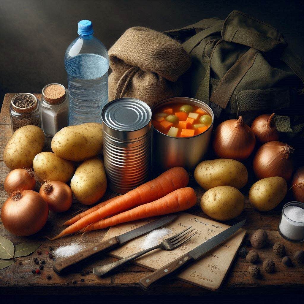 Подготовьте продукты заранее.