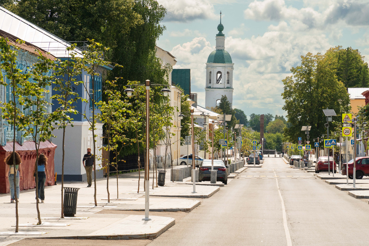 Зарайск, Екатерининская улица
