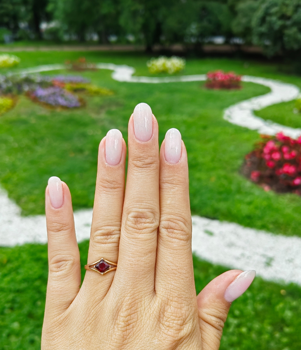 Красиво блестит в вечернем свете