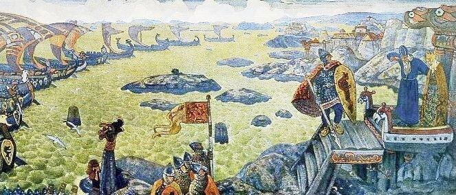 Варяжское море, худ. Н.К.Рерих