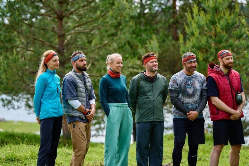 Участники шоу "Последний герой" на ТВ3.