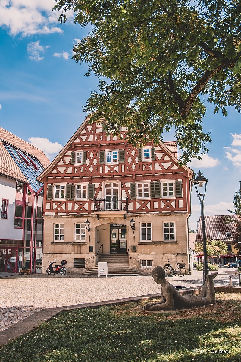 Городок Вельцхайм. Земля Баден-Вюртемберг. Фото из Википедии 