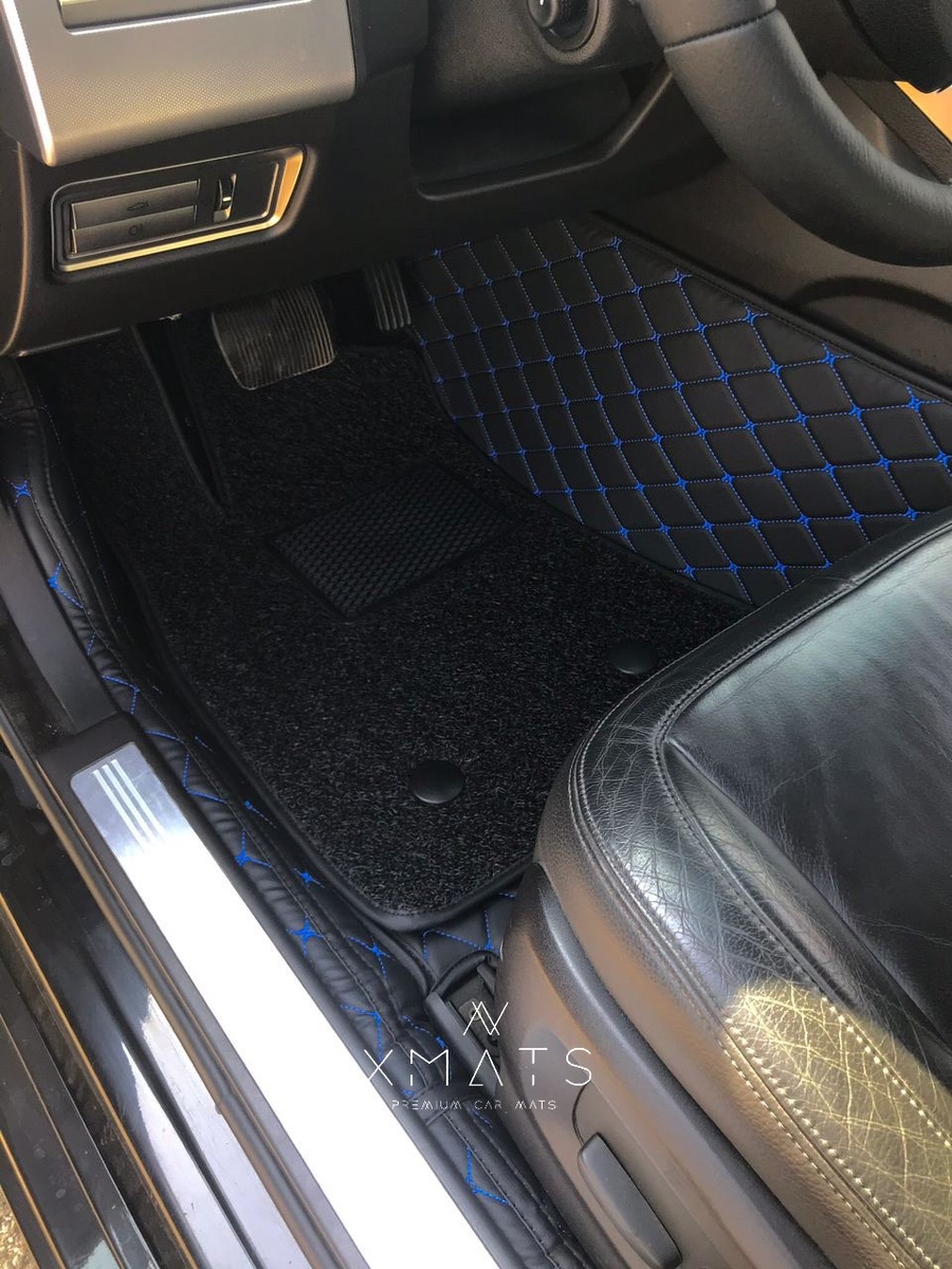 Коврики из экокожи в салон на Jaguar XF (X250)