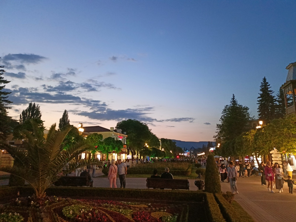 Курортный парк г. Кисловодска.