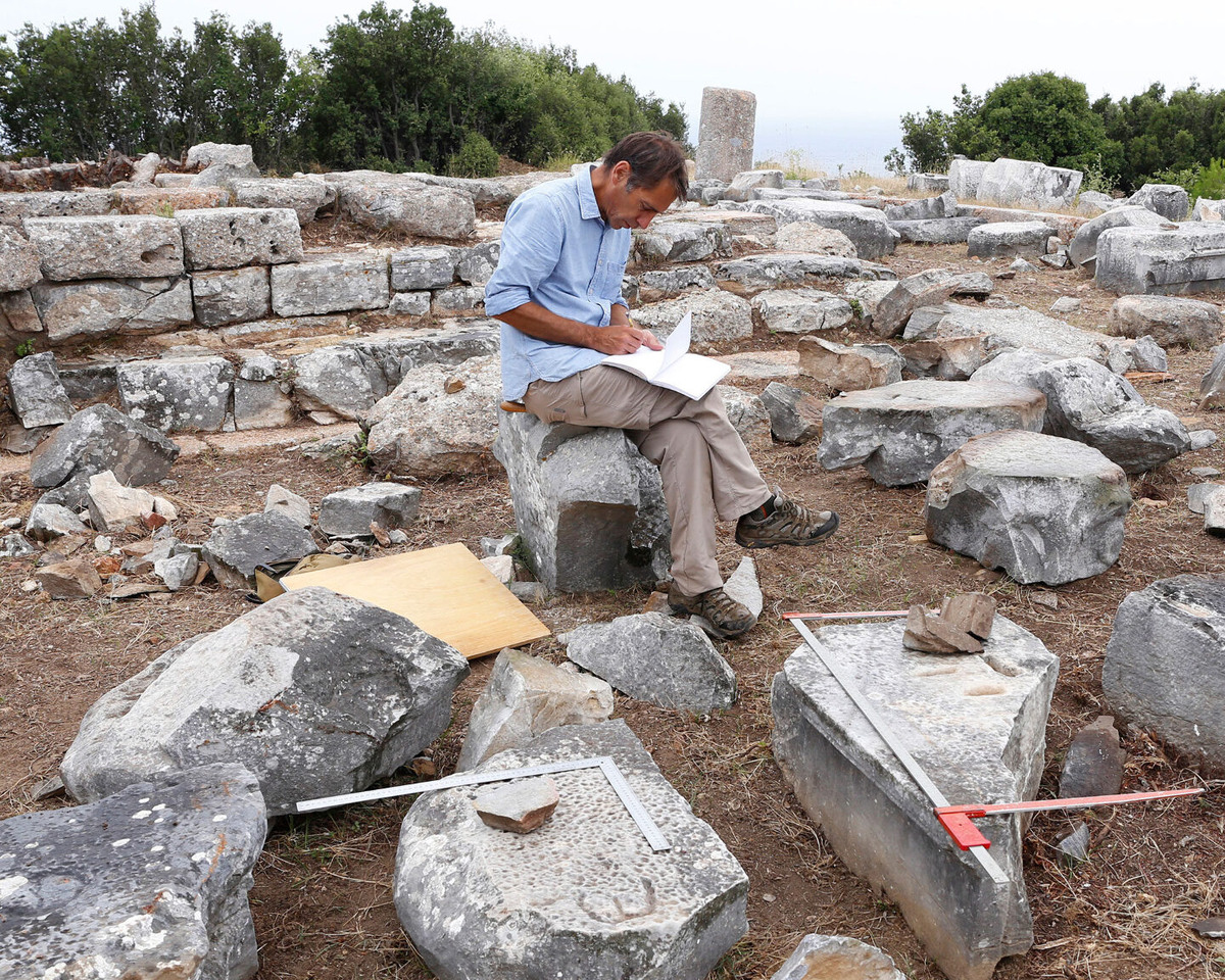     Фото: Notion Archaeological Project, University of Michigan Археолог Кристофер Ратте