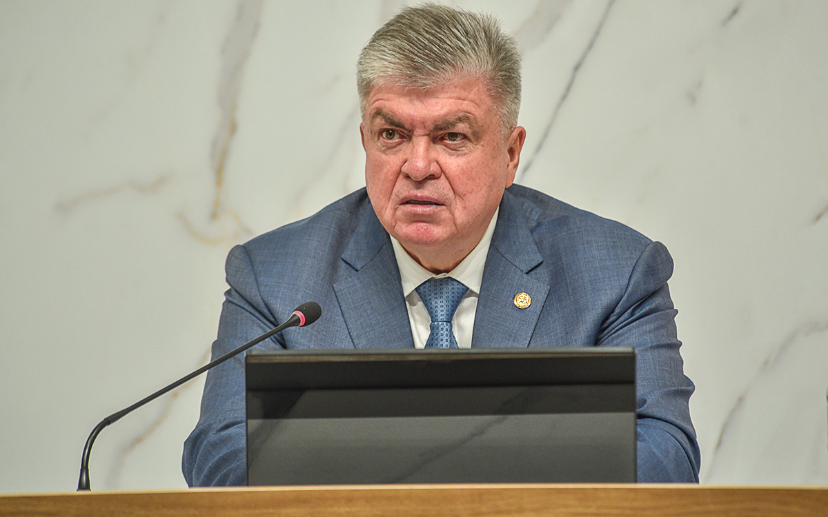 Наиль Магдеев сегодня на деловом понедельнике заявил, что результаты работы территории опережающего развития (ТОР) за 8,5 лет говорят сами за себя. Фото: nabchelny.ru