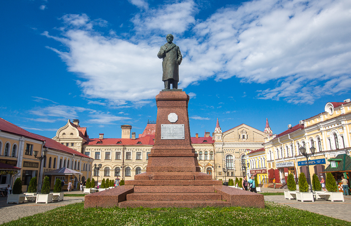 "Зимний" Ленин. Рыбинск, Ярославская область. Фото автора статьи 