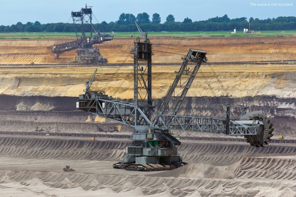 Самый большой экскаватор в мире Bagger 293