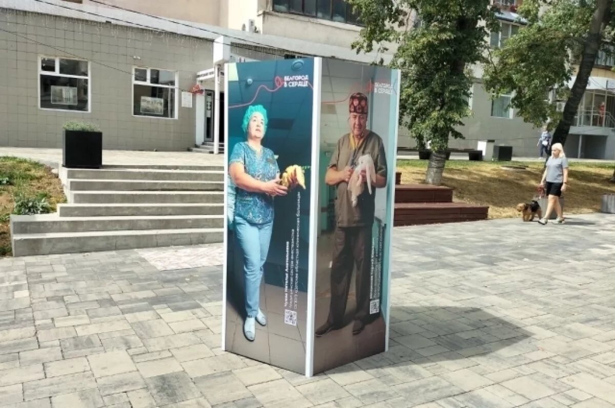    Фотографии проекта «Белгород в сердце» разместили в центре ко Дню города