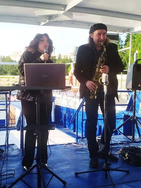 
Жанна Максакова и Андрей Гедеон