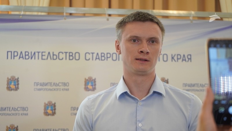    И. о. министра строительства и архитектуры Ставропольского края Сергей Величко Фото: Родион Колчанов / / ИА «Победа26»