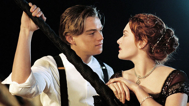 Кадр из фильма «Титаник».