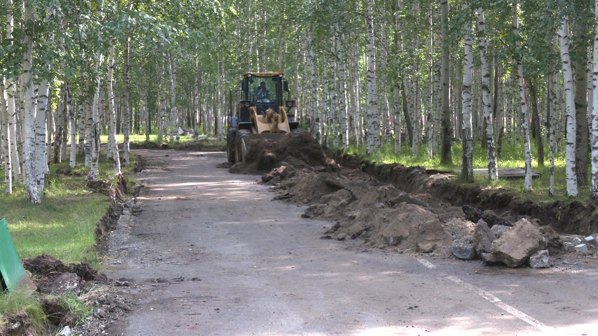    В Нижневартовске реконструируют парк Победы