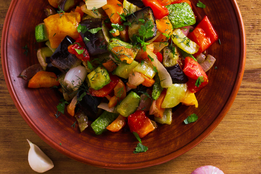 Баклажаны. Кабачки. Простые рецепты. Что приготовить на ужин. Рагу в мультиварке.